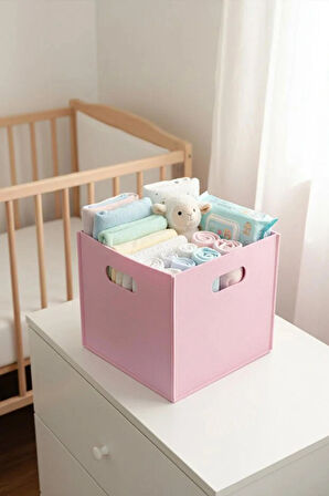 Çok Amaçlı Kullanım Keçe Organizer Dolap İçi Düzenleyici Saklama Kutusu