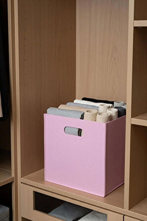 Çok Amaçlı Kullanım Keçe Organizer Dolap İçi Düzenleyici Saklama Kutusu