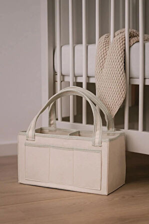 Anne Bebek Keçe Bakım Çantası Yenidoğan İçin Organizer Düzenleyici Çok Amaçlı