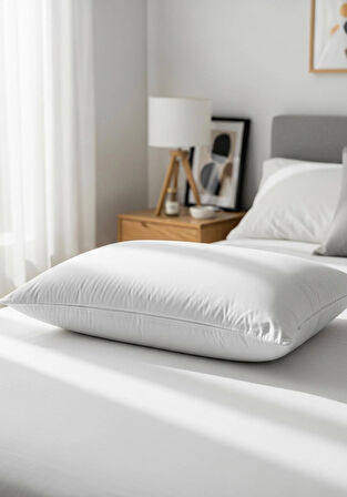 2 Adet Sıvı Geçirmez Microfiber Yastık Alezi - Su Geçirmez Yastık Koruyucu 50x70 cm