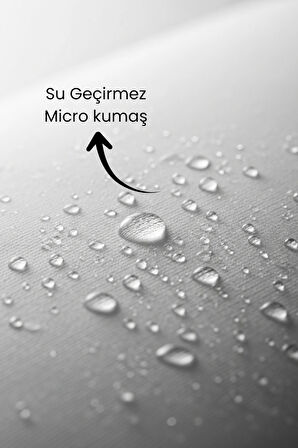 Sıvı Geçirmez Microfiber Yastık Alezi - Su Geçirmez Yastık Koruyucu 50x70 cm