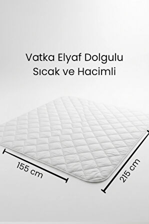 Tek Kişilik Yorgan - Microfiber Kumaş - Lüx Yorgan 155x215 cm