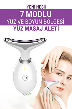 QASUL Yüz Ve Boyun Kırışıklık Giderici Güzellik Cihazı Gıdık Sarkma Kırışıklık