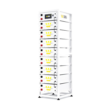 20kWh LiFePO4 Lityum Demir Fosfat Yüksek Voltaj Akü 