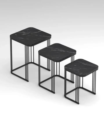 Azur 3^lü Zigon Sehpa Seti
