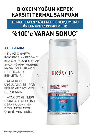 Aqua Thermal Ds Yoğun Kepeğe Karşı Etkili Şampuan 200 Ml 3 Lü SET