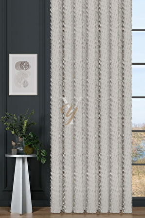 Linda Fon Perde V-6001 Krem