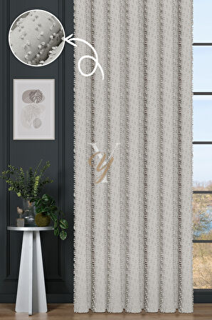 Linda Fon Perde V-6001 Krem
