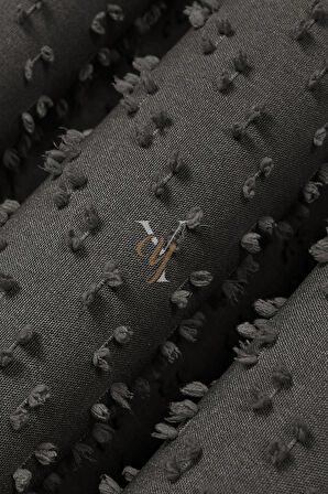 Linda Fon Perde V-6016 Koyu Gri