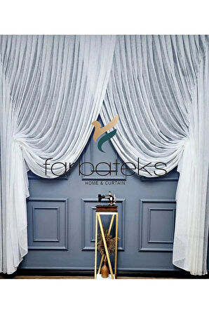 Form Yeni Moda Tül Kruvaze Tiyatro Yanki Tül Perde