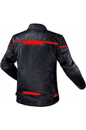 Ls2 Rıva Mont Siyah-kırmızı Ceket Mont