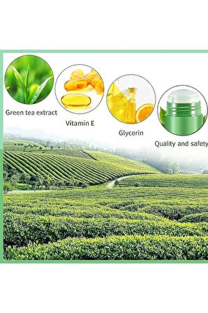 Beyazlatıcı Etkili Yeşil Çay Özlü Siyah Nokta Maskesi - Green Mask %100 Natural Tea Melao