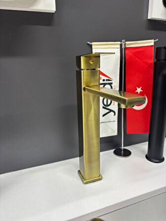 Kare Antik Çanak Lavabo Bataryası 