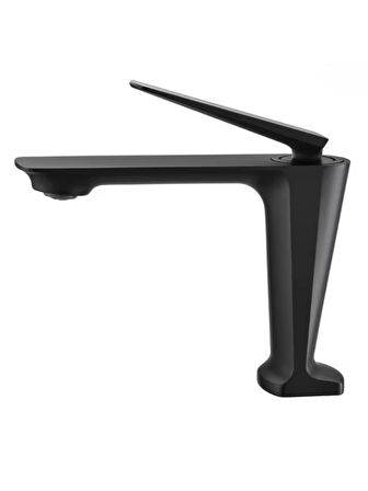 Lüks Tasarım Lavabo Bataryası Siyah