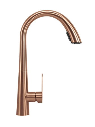 Gizli Spiralli Mutfak  Evye Bataryası Rose