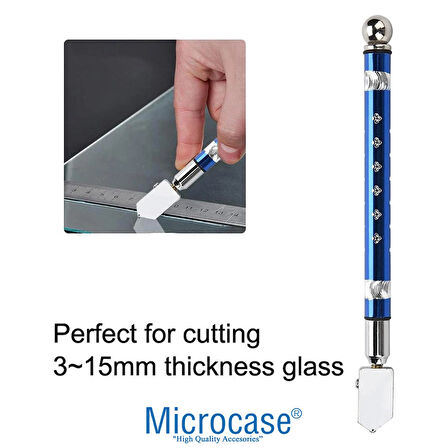 Microcase Kalem Tipi Yağ Hazneli Elmas Cam Kesici - AL5185