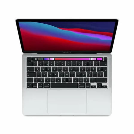 MacBook Pro (13 inç, M1, 2020) Apple M1 8 CPU 8 GPU 16 GB Ram 1 TB SSD Gümüş Z01MYD0010 - B Kalite