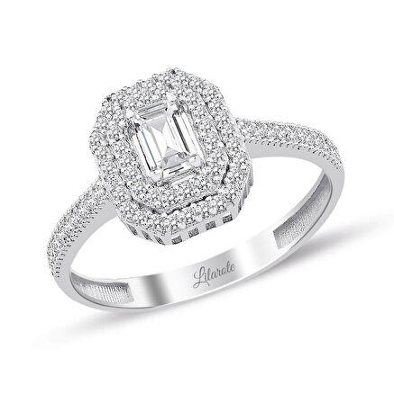 Baget Çift Şerit Altın Yüzük