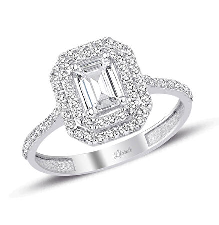 Çift Şerit Baget Altın Yüzük