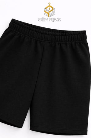 Çocuk Unisex YENİ ALEX ORJİNAL Özel Baskılı Bisiklet Yaka Tişört - Şort Takım
