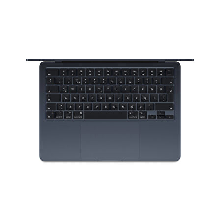 MacBook Air (13 inç, M3, 2024) Apple M3 8 CPU 8 GPU 16 GB Ram 256 GB SSD Gece Yarısı ZM13M312 - Yenilio Yenisi