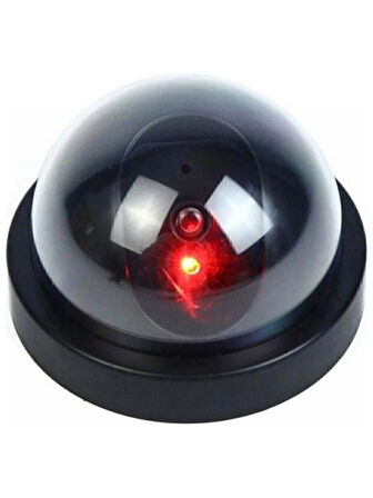 Kablosuz Fake Dome Caydırıcı Işıklı Ledli Yalancı Kamera Güvenlik Kamerası 360° Derece