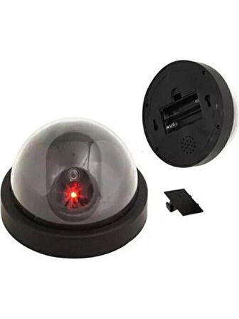 Kablosuz Fake Dome Caydırıcı Işıklı Ledli Yalancı Kamera Güvenlik Kamerası 360° Derece