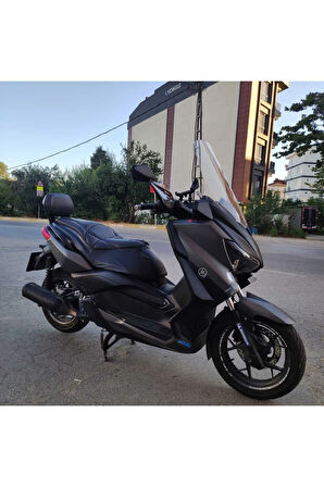 Yamaha Xmax 250 Ön cam 2014 2017 Model Yılı 58cm Şeffaf Renk 4mm Orta Boylu Cam