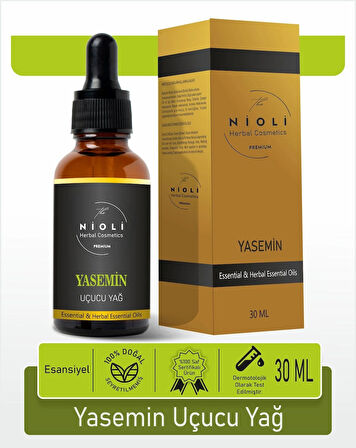 Nioli Yasemin Esansiyel Uçucu Yağ Buhurdanlık Yağı Aromaterapi Yağı 30 ML