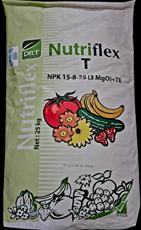 NUTRİFLEX T 15-8-25+(3MgO)+TE Damlama Gübresi