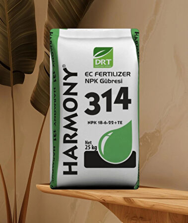 NPK Damlama Gübresi HARMONY 18+06+22+TE Micro Elementli Gübre 25Kg