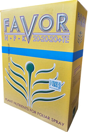 Favor N-P-K- 20-20-20+TE