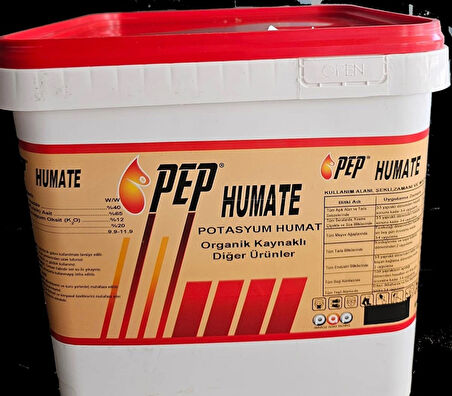 Humic Fulvic Asit - PEP HUMATE - Köklendirici (5 Kg)