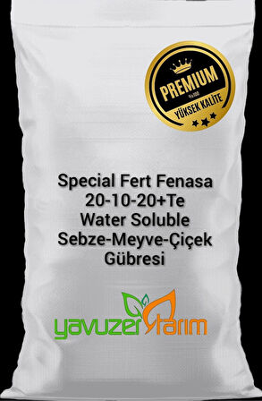 Special Fert Fenasa 20-10-20+Te Water Soluble Sebze Meyve Çiçek Gübresi 2Kg