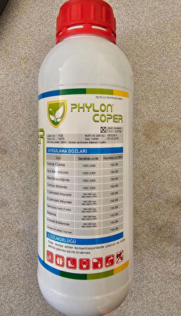 Sıvı Bakır (Cu)- Zeytin Elma Ayva Ceviz Kiraz Için Bakır Phylon Coper Bitkileri Korur 1 Lt