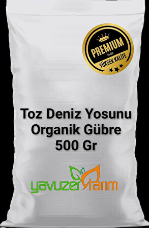 Deniz Yosunu Bitki Besini Toz Organik Gübre 500 gr