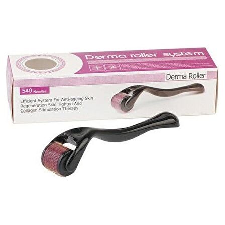 Yayke Derma Roller 540 Iğneli 1,5 mm Saç Çıkarma Tarrağı Cilt Yenileme