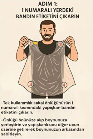 Sakal kesme örtüsü