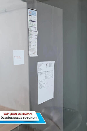 60 Cm X 3 Metre Elektrostatik Duvar Koruyucu Yazı Tahtası Mutfak Notluk Ofis Okul Kurs Malzemeleri