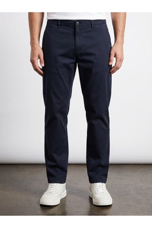 Basic Şık Chino Keten Pantolon