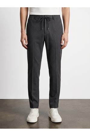 Beli Lastikli Rahat Slim Fit Jogger Pantolon