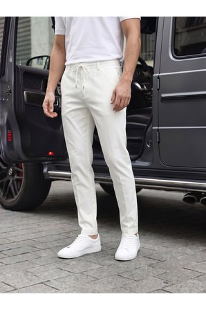 Beli Lastikli Rahat Slim Fit Jogger Pantolon
