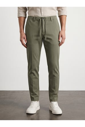 Beli Lastikli Rahat Slim Fit Jogger Pantolon