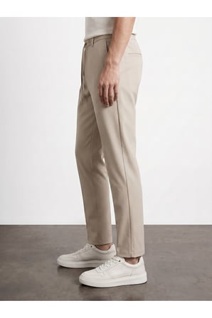 Beli Lastikli Rahat Slim Fit Jogger Pantolon