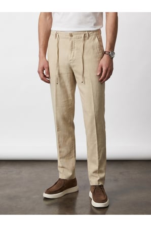 Old Money Keten Jogger Pantolon
