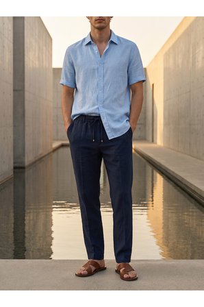Old Money Keten Jogger Pantolon