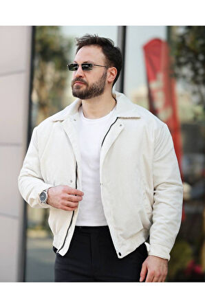 UNİSEX Kadife Baharlık Vinatage Oversize  Ceket