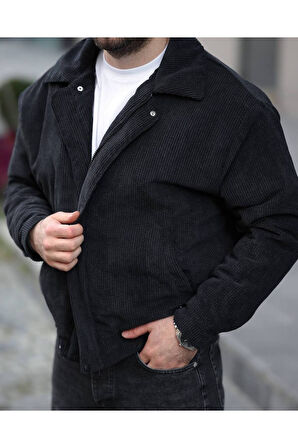 UNİSEX Kadife Baharlık Vinatage Oversize  Ceket