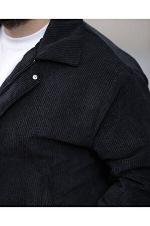 UNİSEX Kadife Baharlık Vinatage Oversize  Ceket