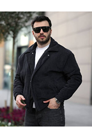 UNİSEX Kadife Baharlık Vinatage Oversize  Ceket